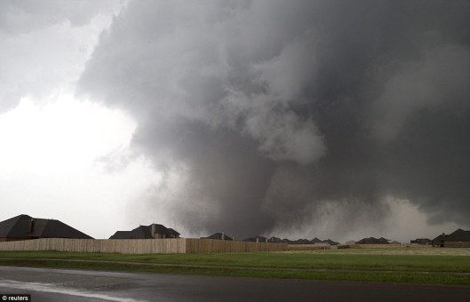 Massive Tornado Hits Moore, Oklahoma (photo)